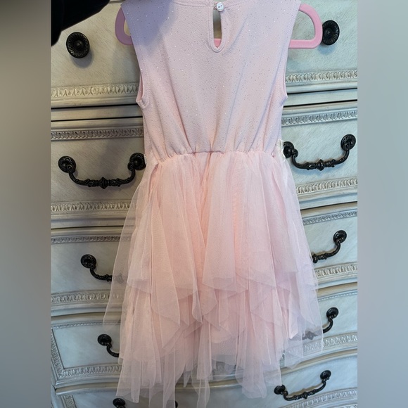 Bonnie Jean Pink Tulle Dress - Picture 4 of 8
